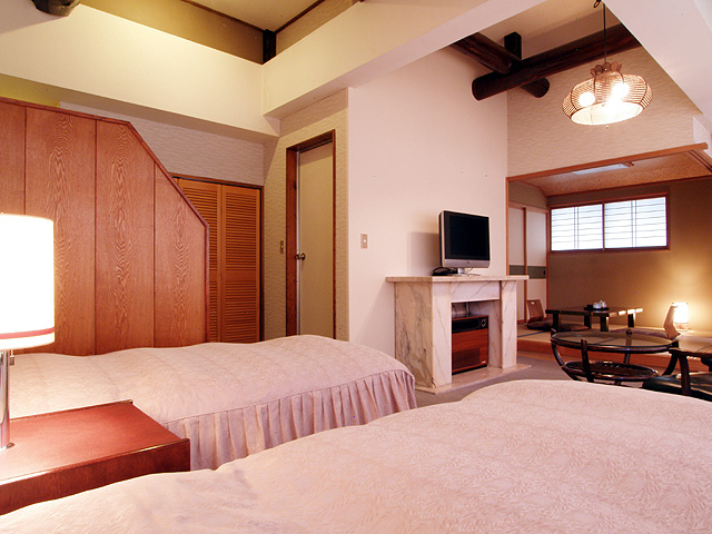 Semi-Japanese-style room