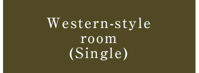 Western-style room (Single)